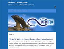 Tablet Screenshot of infiniflo.com
